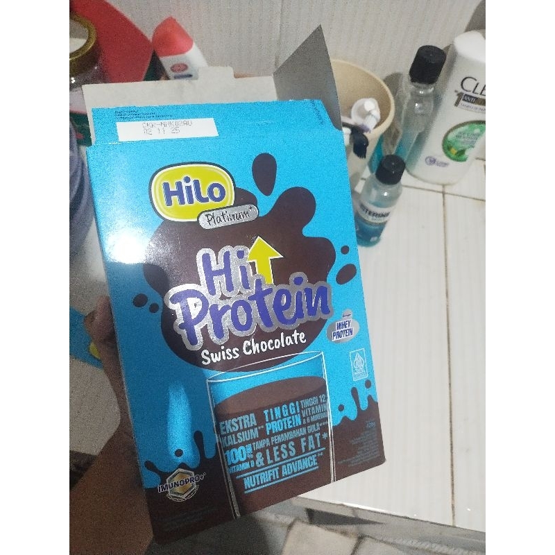 

Susu Hilo Hi Protein Swiss Chocolate Swiss Chocolate Susu 420G