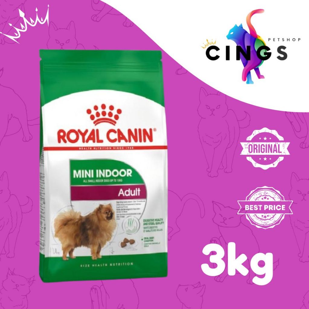 ROYAL CANIN MINI INDOOR ADULT 3KG