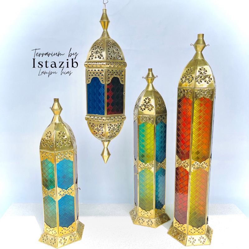 lampu gantung / lampu gentur / lampu maroko / dekorasi ramadhan / lampu turki