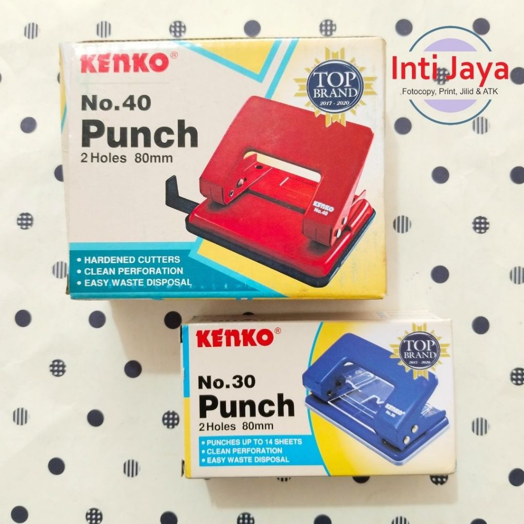 

Kenko Punch/ Pelubang Kertas No 30 dan 40