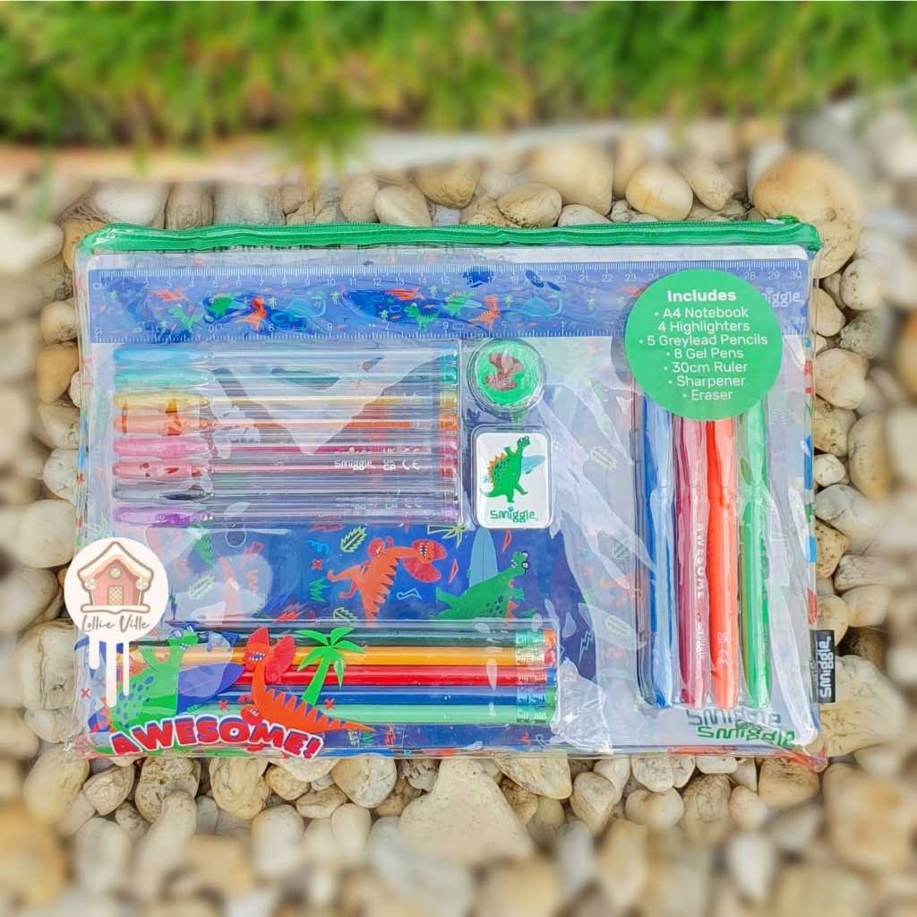 

Smiggle Wish Essentials Scented A4 Stationery Kit