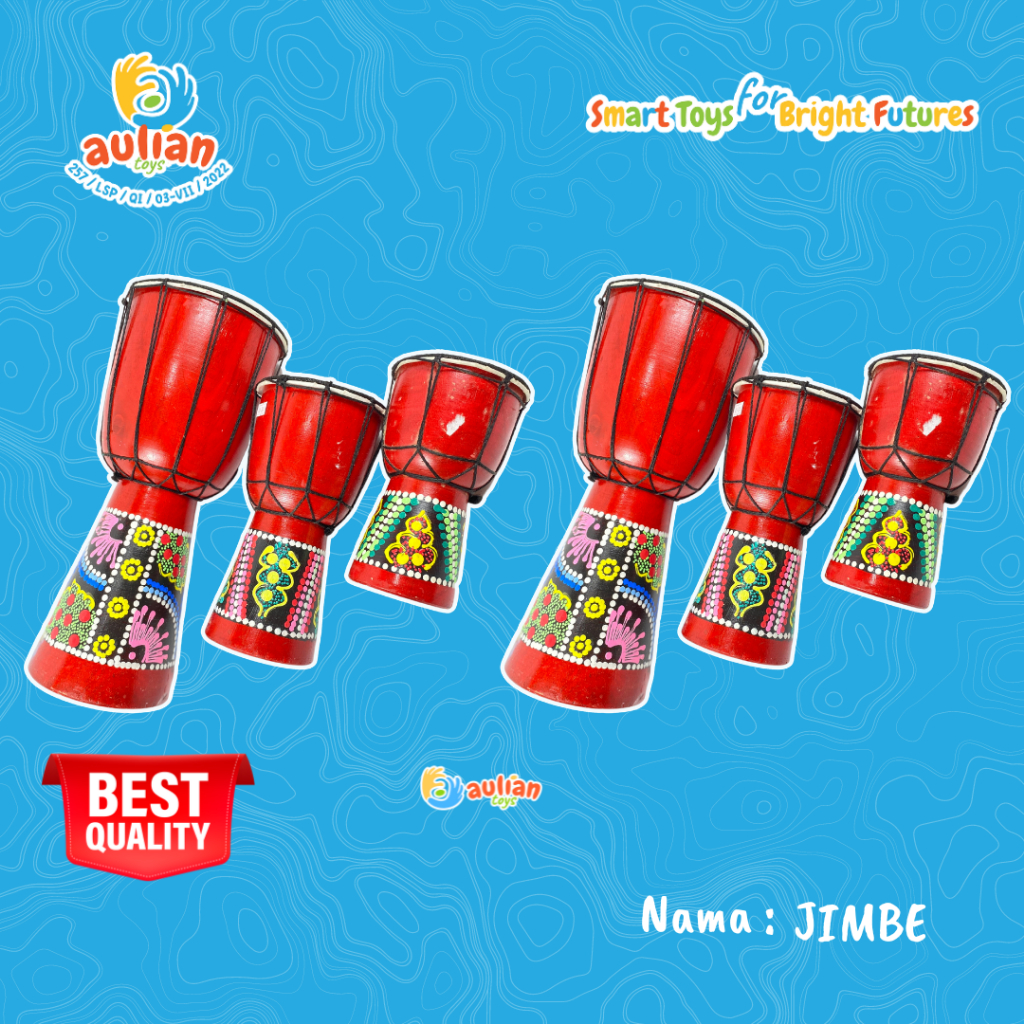 JIMBE  - MAINAN KAYU/ MAINAN EDUKASI / ALAT PERAGA EDUKASI / MAINAN MONTESSORI