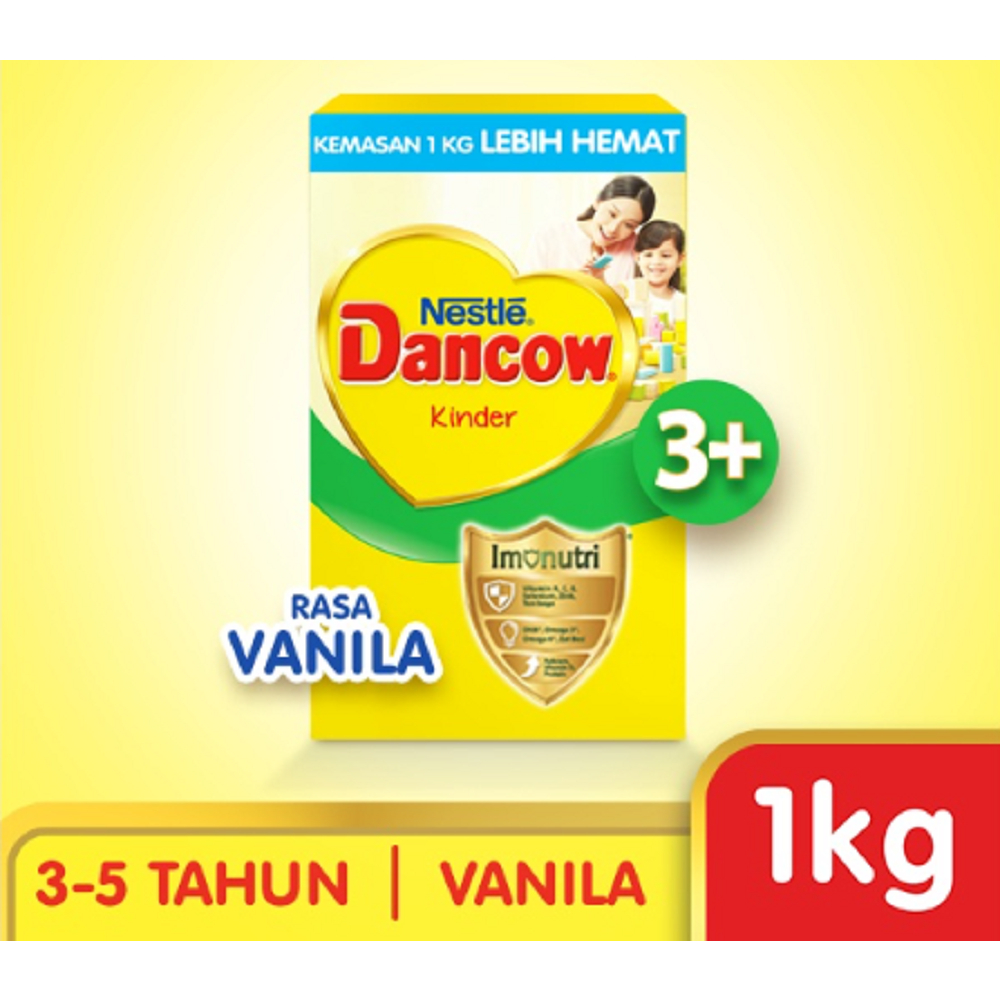 

DANCOW 3+ Tahun Rasa Vanila 1kg