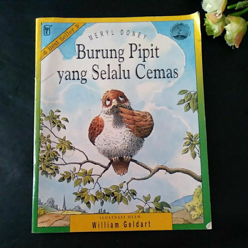 buku cerita Burung Pipit yang Selalu Cemas preloved