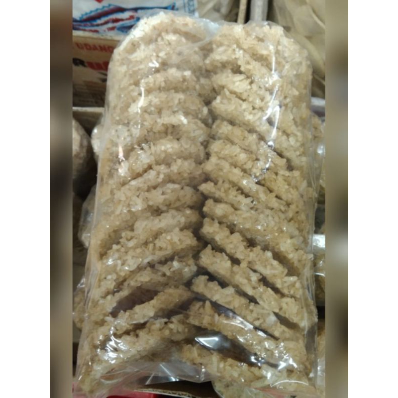 

kerupuk rengginang ketan mentah super rasa terasi