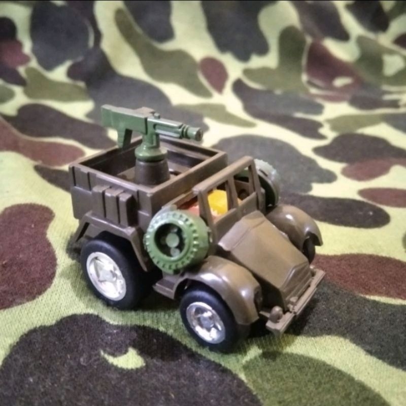 Mokit Truck Jerman Krupp Prorze WW II 208 Mokit Jadul Combat Rakit Mainan Jadul Diorama Perang Choro