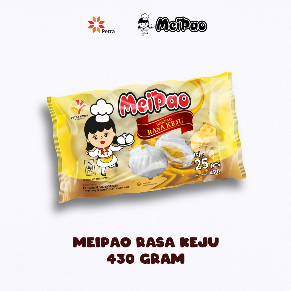 

Bakpao Mini Rasa Keju Meipao 510 Gram