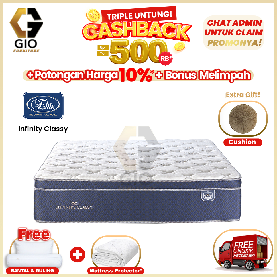 Elite Springbed Infinity Classy (Hanya Kasur)