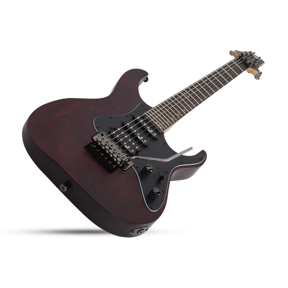 SCHECTER ORIGINAL BANSHEE 6 FR SGR Walnut Tremolo Up Down Floyd Rose 6FR Banshee6 Gitar Elektrik