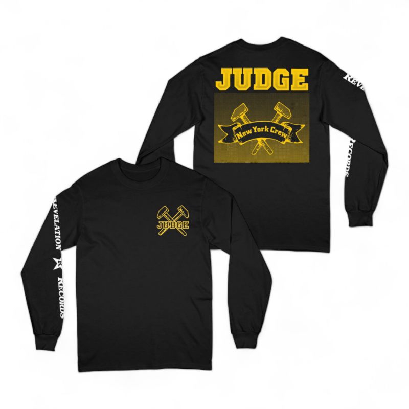Longsleeve Band Hardcore Judge " New York Crew " | Heavy Cotton