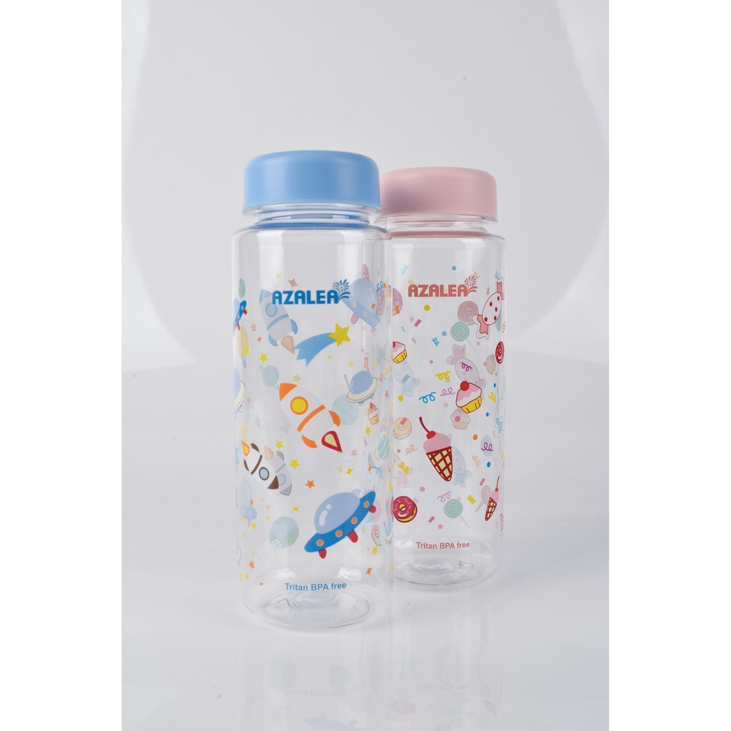Water Bottle Blue 600ml Azalea