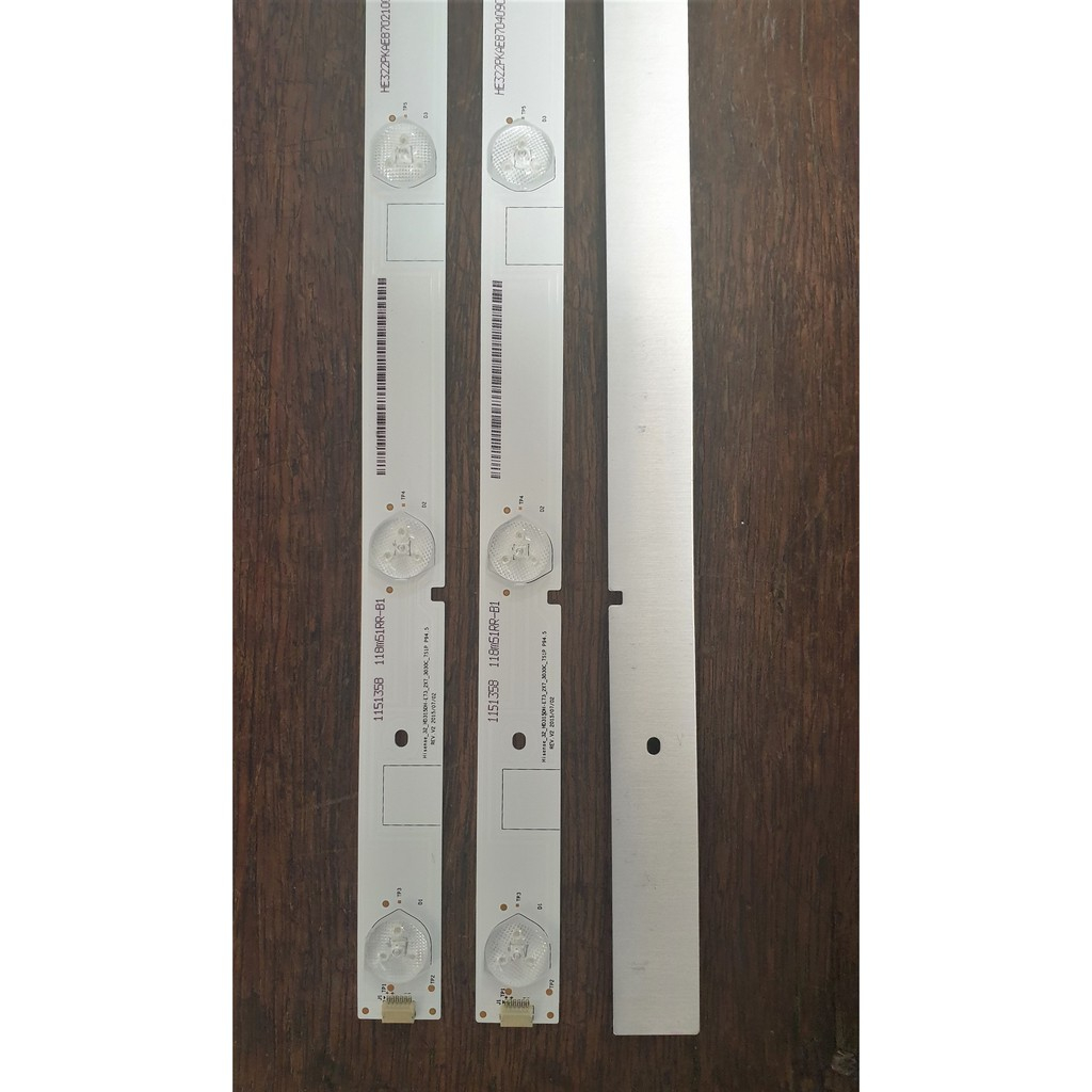 Lampu LED Backlight 7 Titik Mata 3 Volt - Lensa Cembung 59cm Spasi 9cm