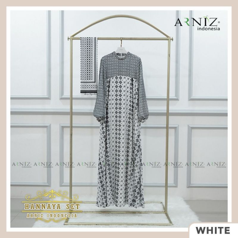 ARNIZ/Hanaya set by Arniz/Set scarft/Set premium/Set elegant