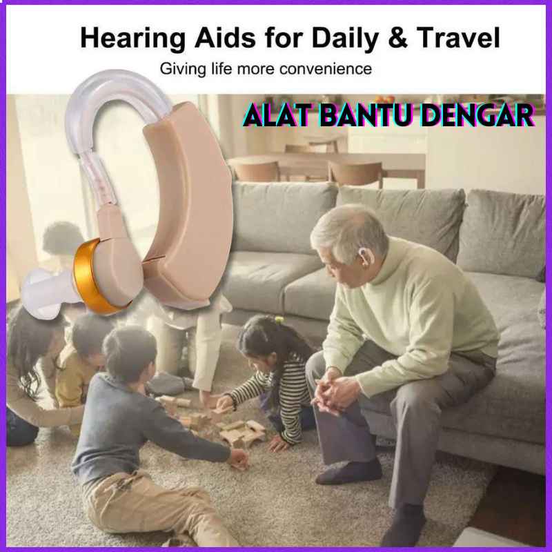 COD FEIE Alat Bantu Dengar In Ear Hearing Aid /  alat bantu dengar telinga tuli parah untuk orang tu