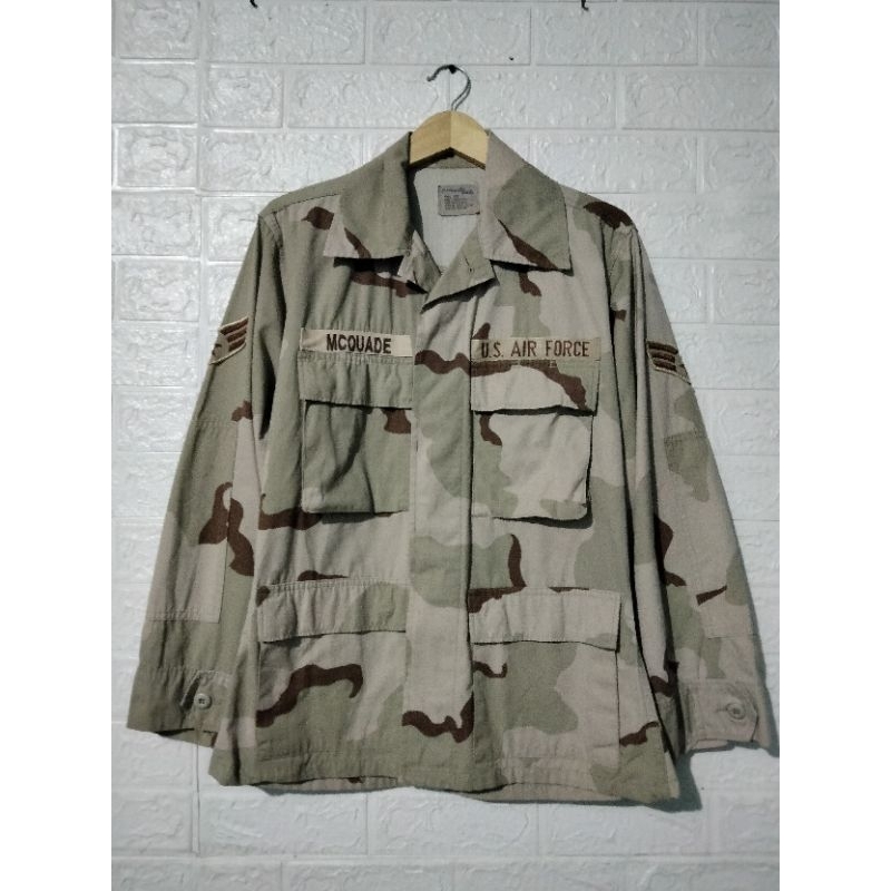 bdu 3 colour us army full pacth ,,size small short