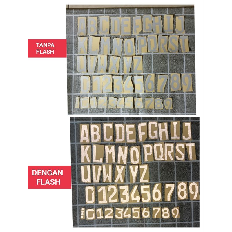 stiker plat motor fon baru warna putih