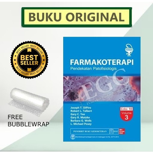ORIGINAL FARMAKOTERAPI PENDEKATAN PATOFISIOLOGI EDISI 10 VOL 1 - JOSEPH T DIPIRO