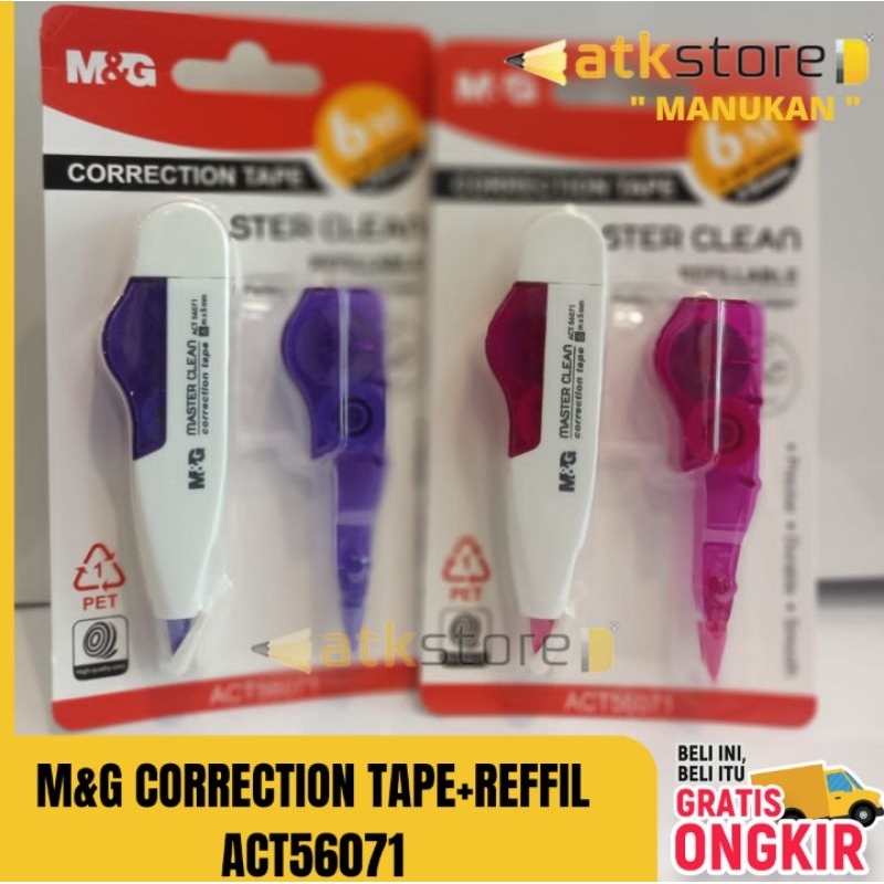 

M&G CORRECTION TAPE| STIPO KERTAS | TIPE X KERTAS