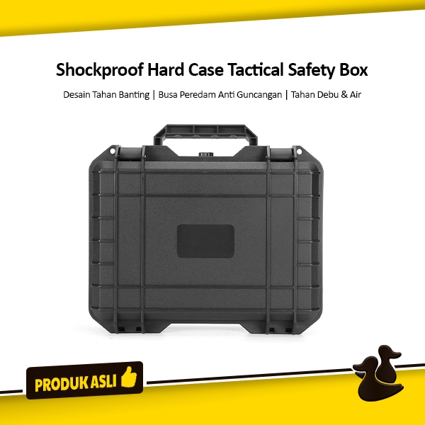 JKL Tactical Hard Case Shockproof Safety Box Tool Box Koper Busa Kotak Pelican Anti Air Tahan