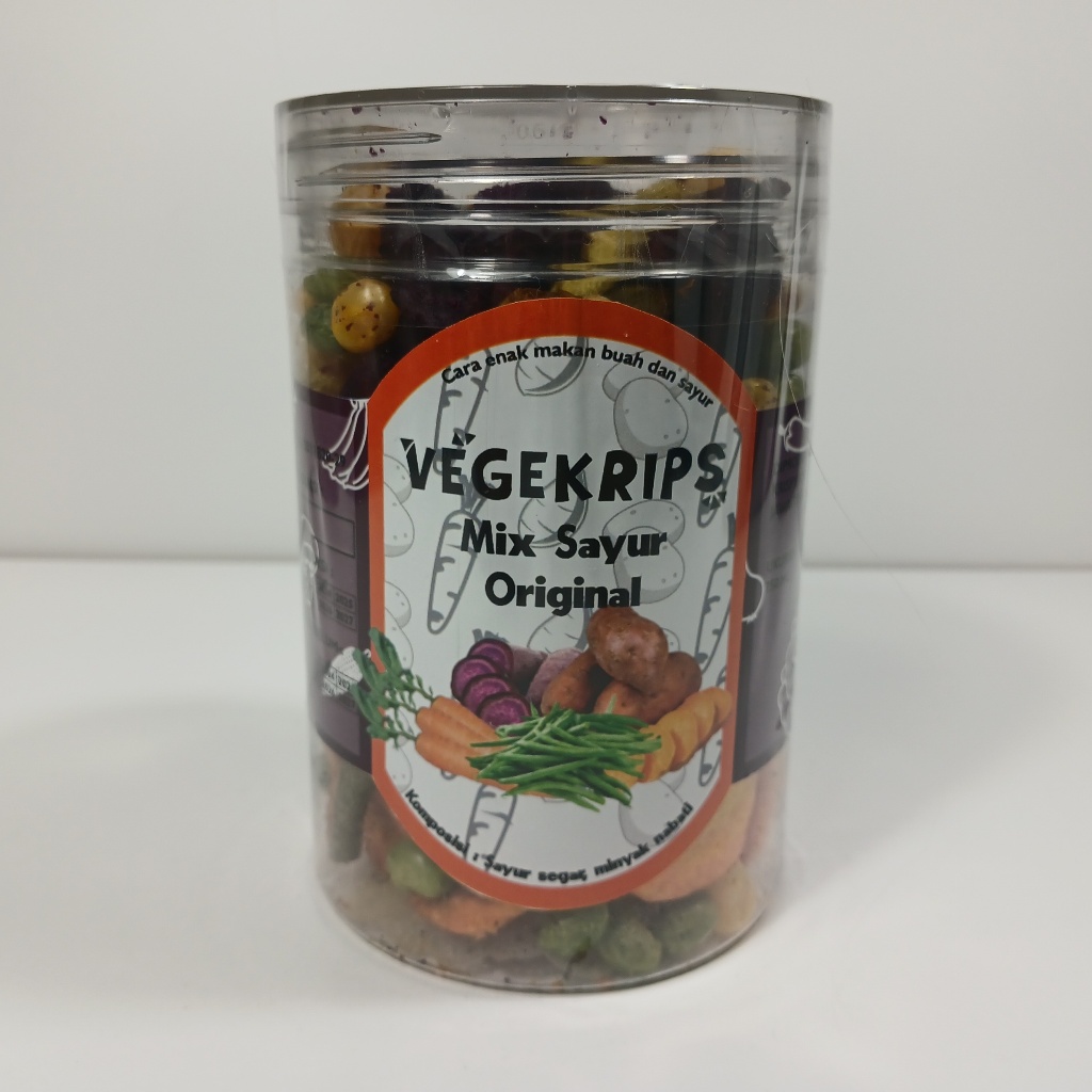 

Keripik Sayur ori 750 mL Vegekrips