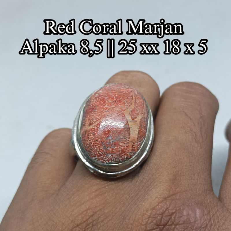 Akik Marjan Red Coral.