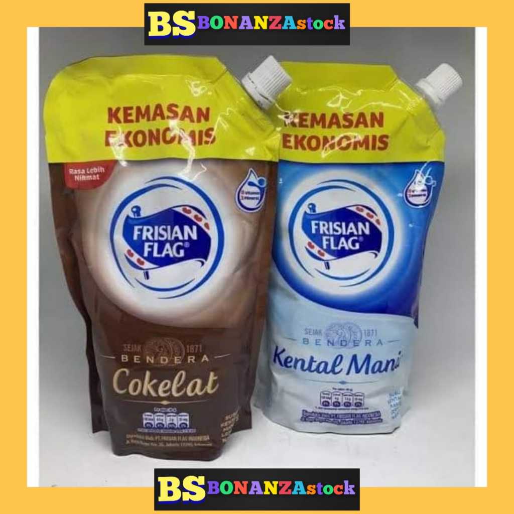 

Susu Bendera Frisian Flag kemasan Pouch 545 ml