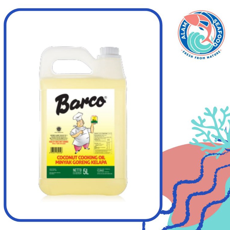 

MURAH LEBAY Barco Minyak Kelapa 5LBarco Minyak Goreng Kelapa 5L