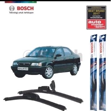 Sepasang Wiper Suzuki Baleno Frameless Original Bosch