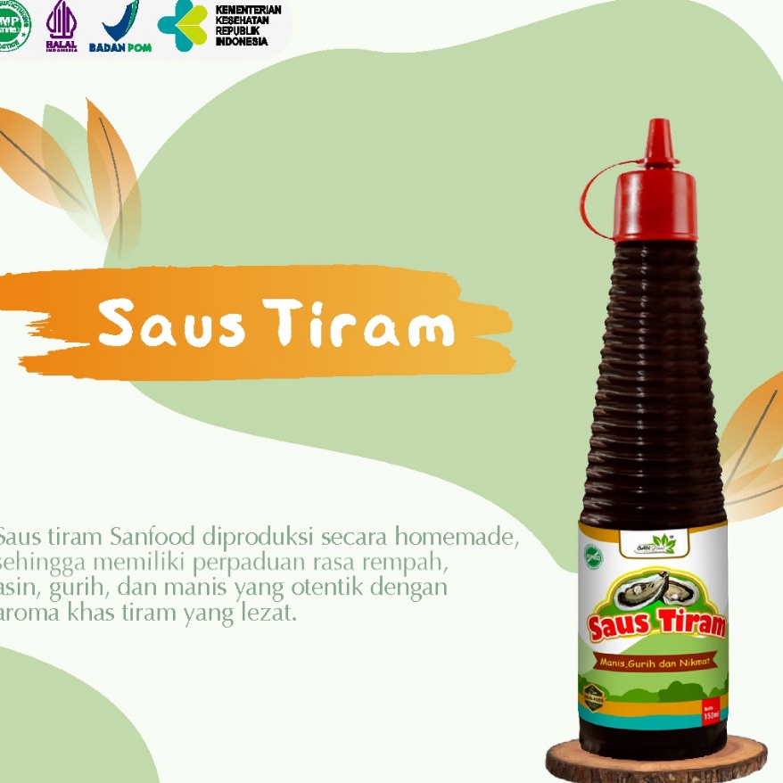 

Saus Tiram Sanfood 14ml Non MSG Non Pengawet Saus Tiram Asli