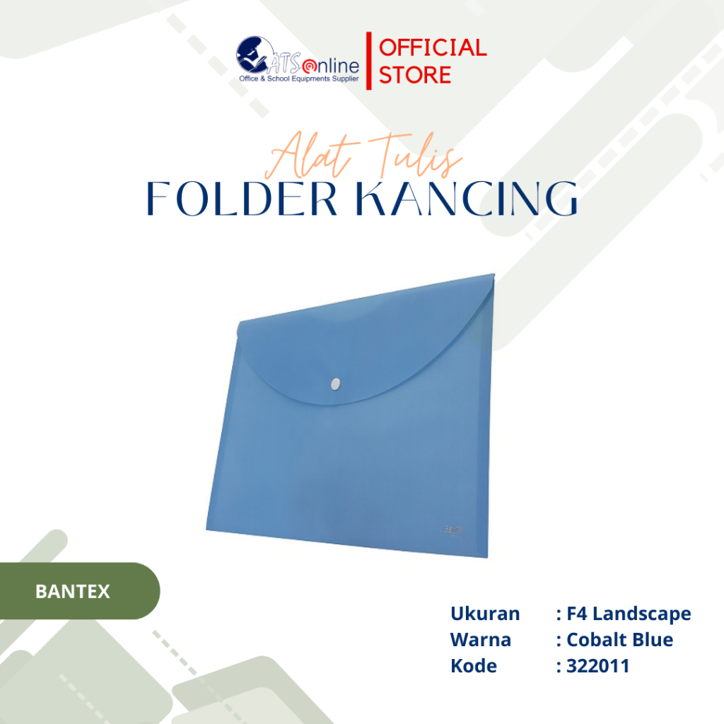 

BANTEX Folder Kancing F4 Landscape