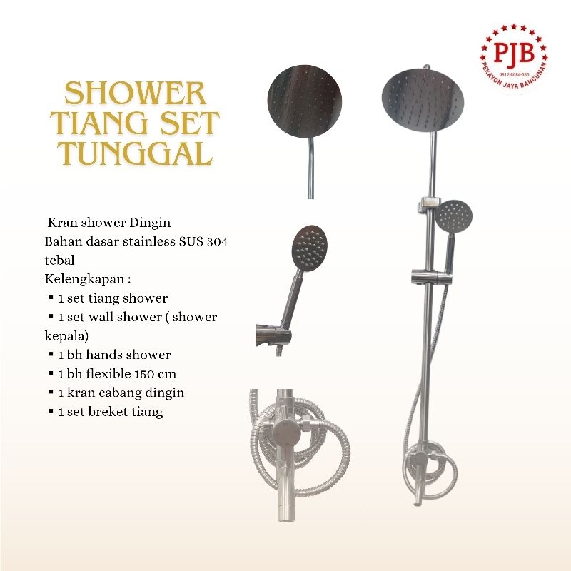 Shower tiang set dingin/ Shower tiang set dingin/ shower tiang/ shower tiang set