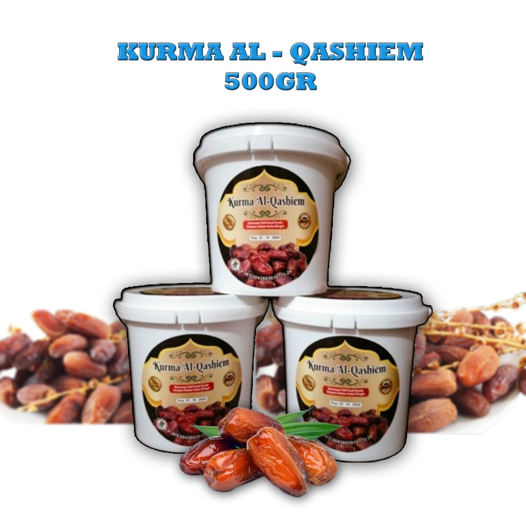 

RG Harga Grosir KURMA AL QASHIEM Ember 500 gram 700 gram