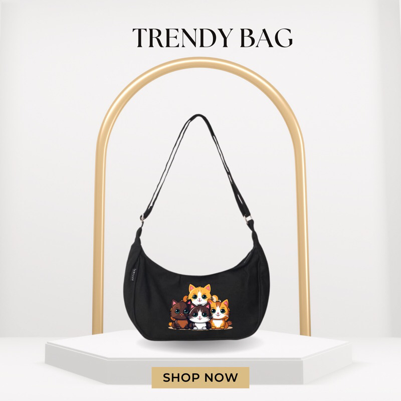 ReadyCODTas Selempang / Tas Selempang Tas Bahu / Selempang Kanvas / Wanita Selempang / Tas Kanvas Wa