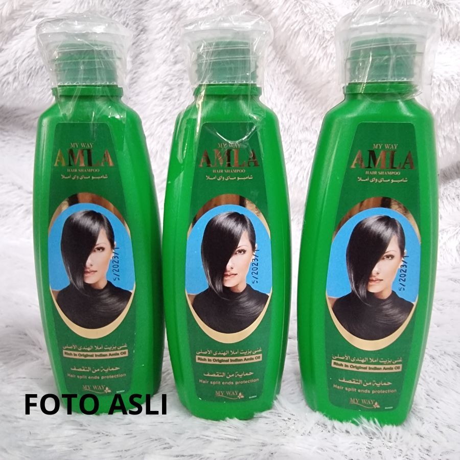 shampoo penghitam rambut /SHAMPOO AMLA MY WAY