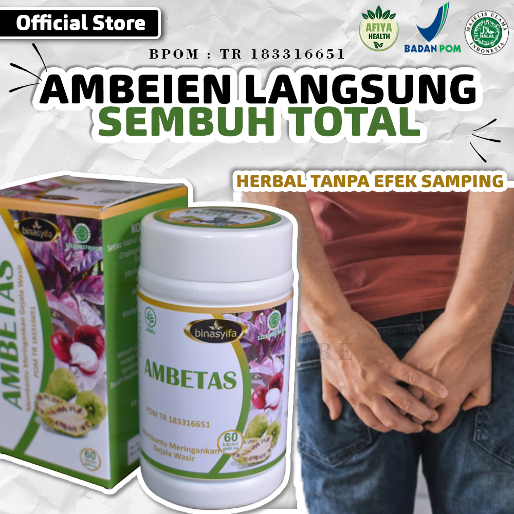 Obat Ambeien Wasir Ambeyen Ambien Ambetas Herbal Meringankan Tanpa Alami Bpom Hamil Paling Daun Apot