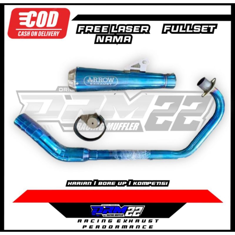 Knalpot RACING Arrow SONIC FU Vixion Sonic GSX FuFi CBR CB150r