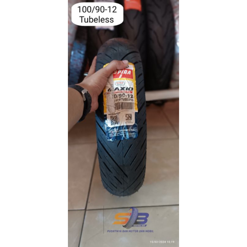 Ban ASPIRA 100/90 Ring 12 Tubeless