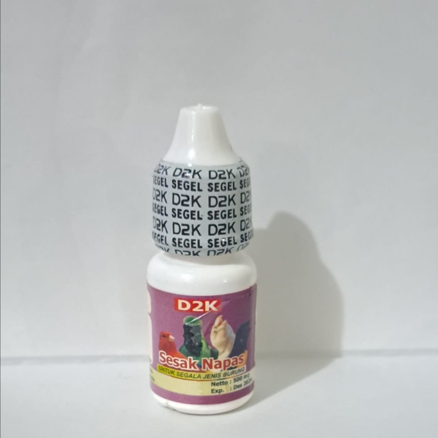 Obat Burung D2K Sesak Nafas Burung 500mg
