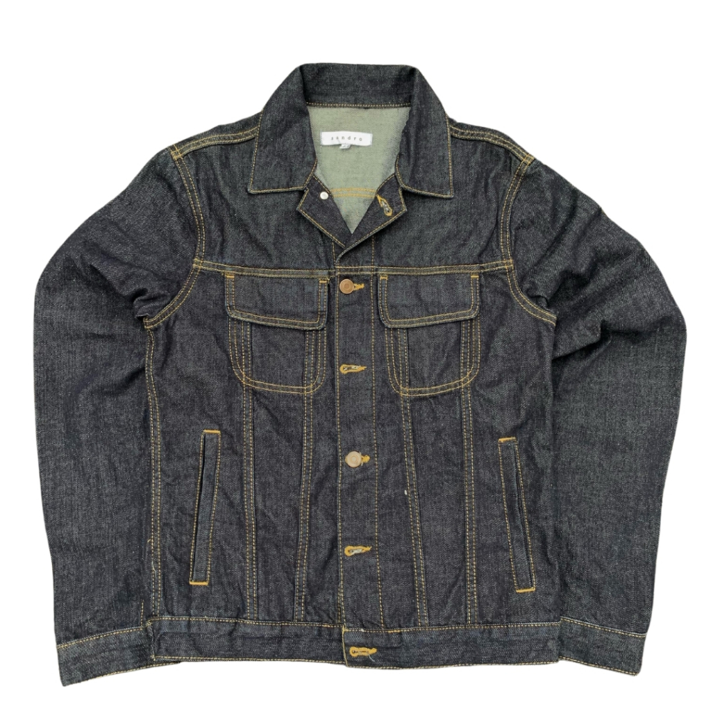 Trucker Jacket Second Brand Sandro Denim
