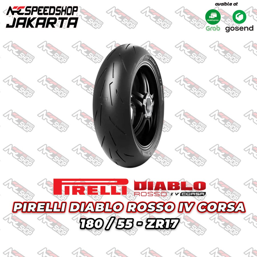 Ban Pirelli Diablo Rosso 4 Corsa 180 55 17 R17 Ring 17