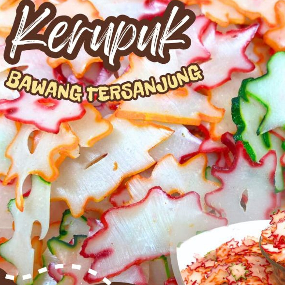 

kerupuk bawang tersanjung / kerupuk bawang bunga 250gr