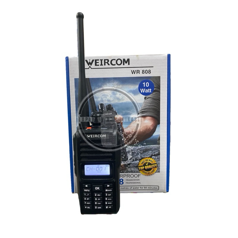 HT Weircom WR808 UHF 403 Waterproof 10 Watt