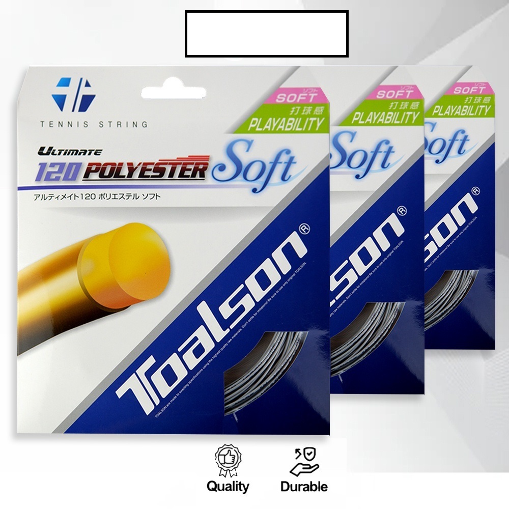 Toalson Tennis String [Ultimate 120 Polyester Soft]