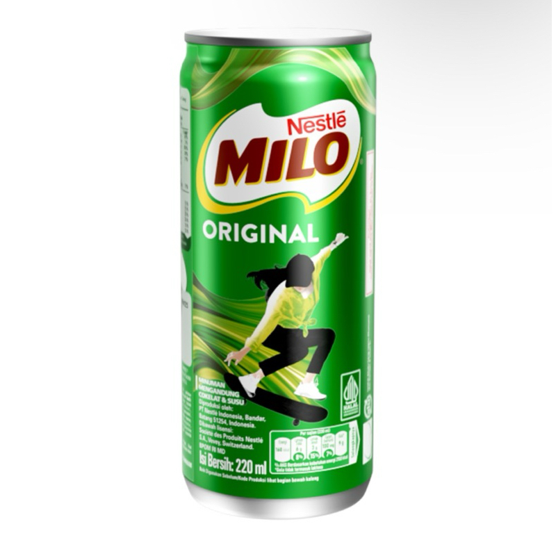 

MILO Liquid Kaleng 220ml