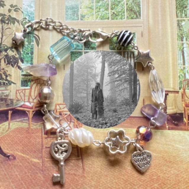 taylor swift folklore inspired bracelet