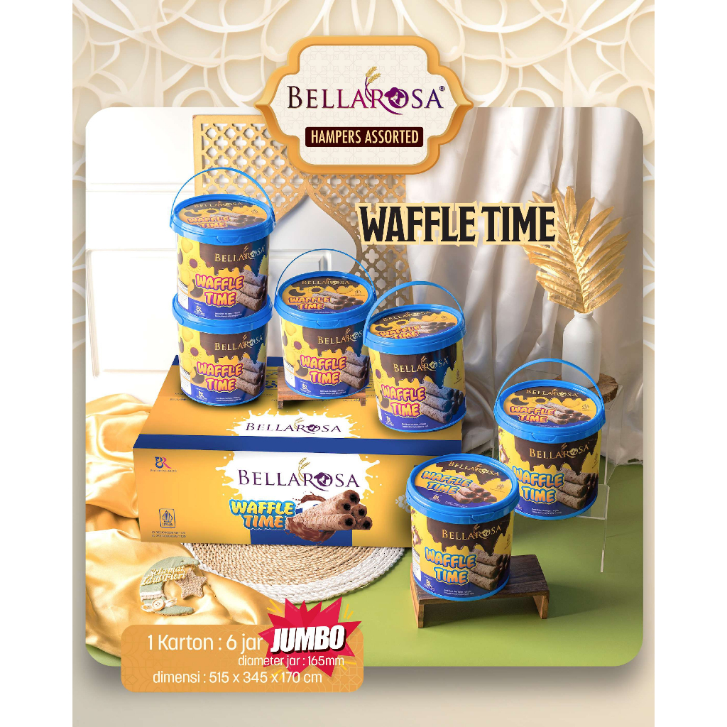 

Bellarosa Waffle Time Hampers Bingkisan Lebaran