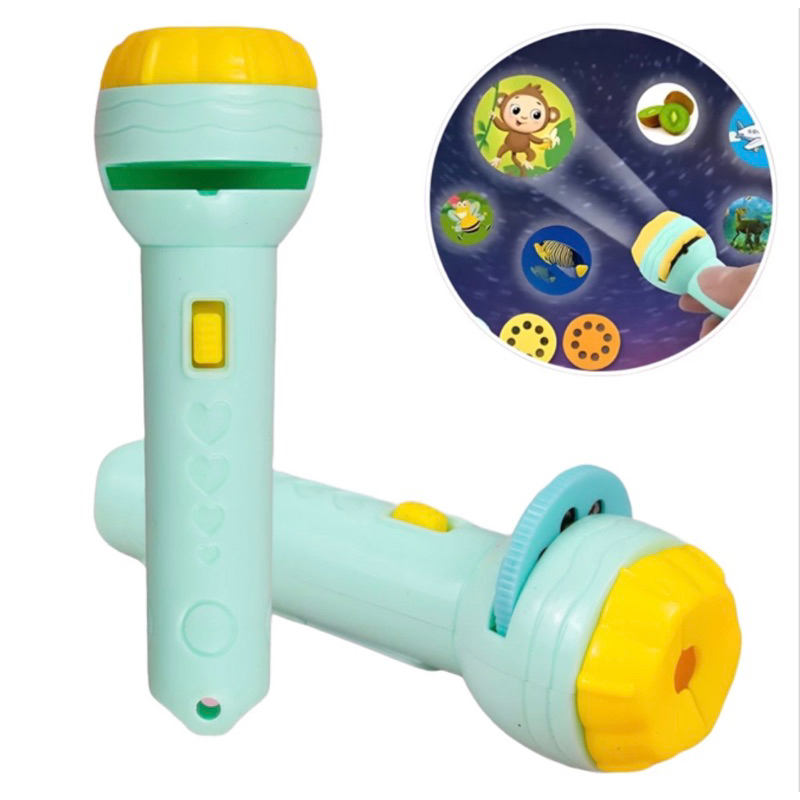 senter proyektor animal mainan senter proyektor dinding