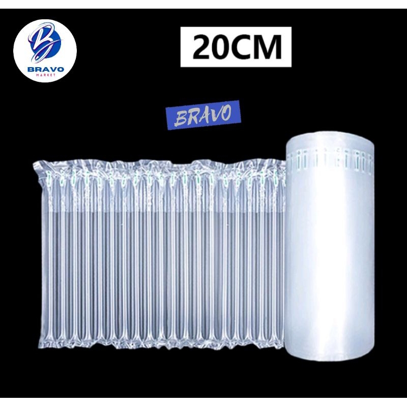 

Air Bubble Wrap Anti Pecah Inflatable Bag Plastik Air Bag Roll Cushion Packing Bubble