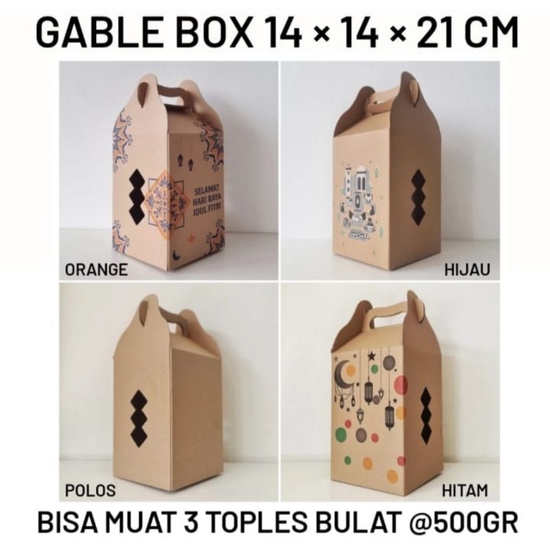 

(MIN ORDER 10 PCS) BOX TOPLES LEBARAN ISI 3 / BOX TOPLES NATAL / BOX TOPLES 500gr / BOX TOPLES BULAT / GABLE BOX