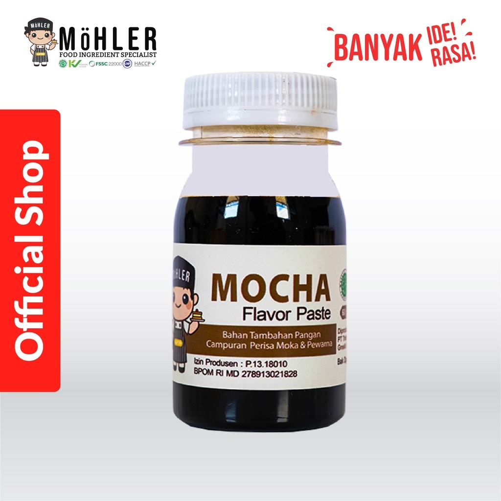 

✅MOHLER Pasta perisa pewarna MOKA / MOCHA